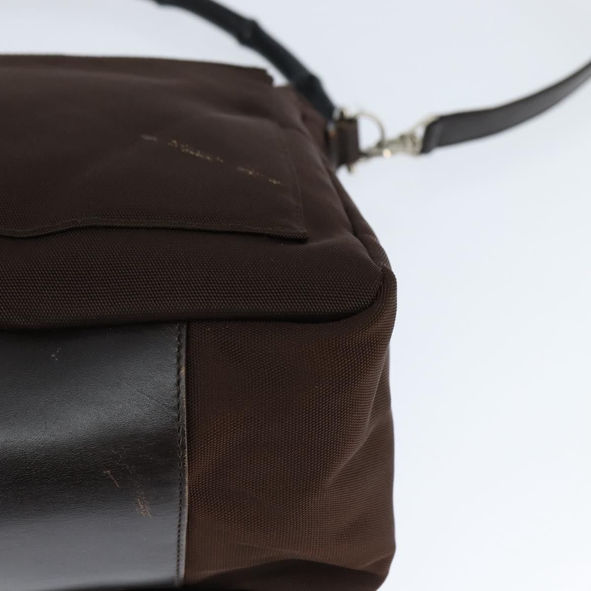 Gucci Gucci Vintage Bamboo Handle Bag Nylon Size ONE SIZE - 11 Thumbnail
