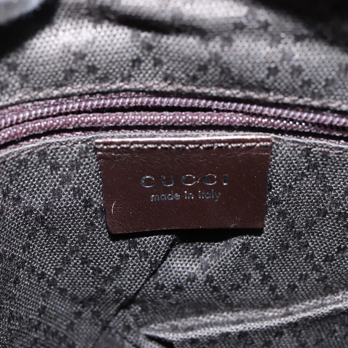 Gucci Gucci Vintage Bamboo Handle Bag Nylon Size ONE SIZE - 6 Thumbnail