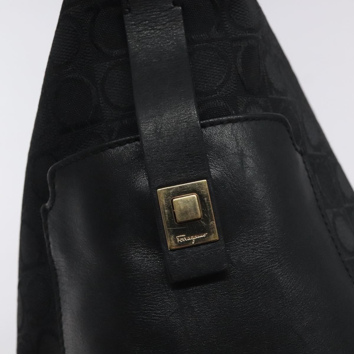 Salvatore Ferragamo Salvatore Ferragamo Gancini Shoulder Bag Canvas Size ONE SIZE - 18 Thumbnail