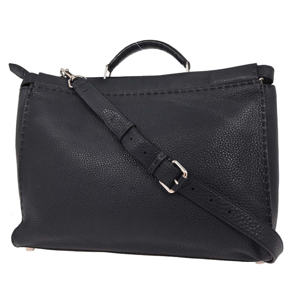 Fendi Fendi Faces Selleria Peekaboo Bag Leather Size ONE SIZE - 2 Thumbnail
