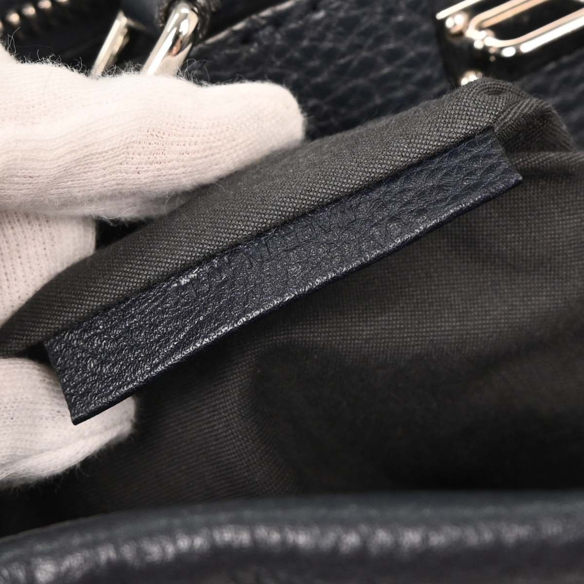 Fendi Fendi Faces Selleria Peekaboo Bag Leather Size ONE SIZE - 10 Thumbnail
