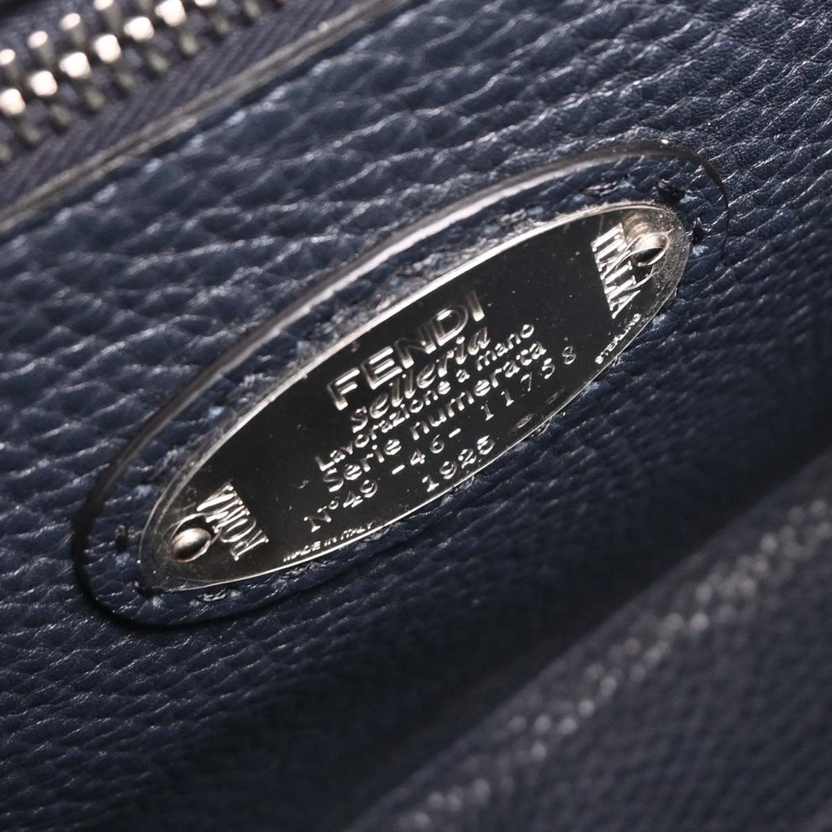 Fendi Fendi Faces Selleria Peekaboo Bag Leather Size ONE SIZE - 4 Thumbnail