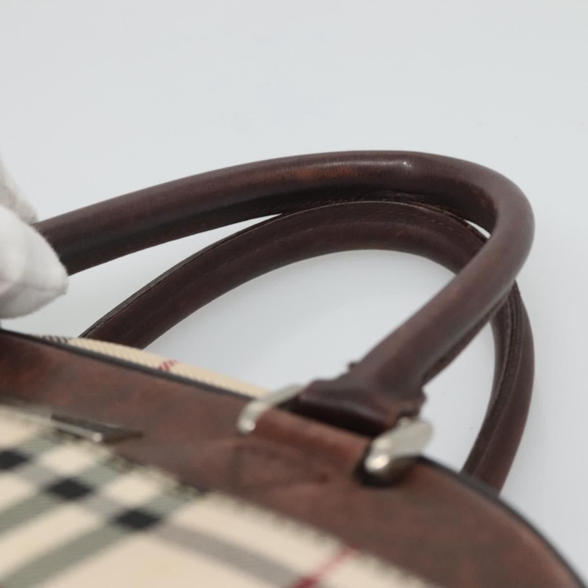 Burberry Burberry Nova Check Bowling Bag Canvas Size ONE SIZE - 16 Thumbnail