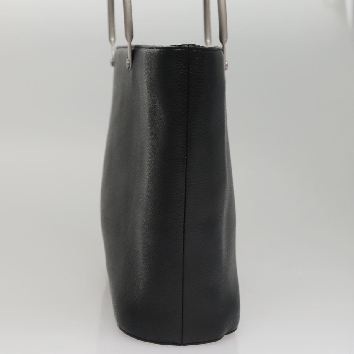 Chanel Chanel Vintage Metal Ring Tote Leather Size ONE SIZE - 3 Thumbnail
