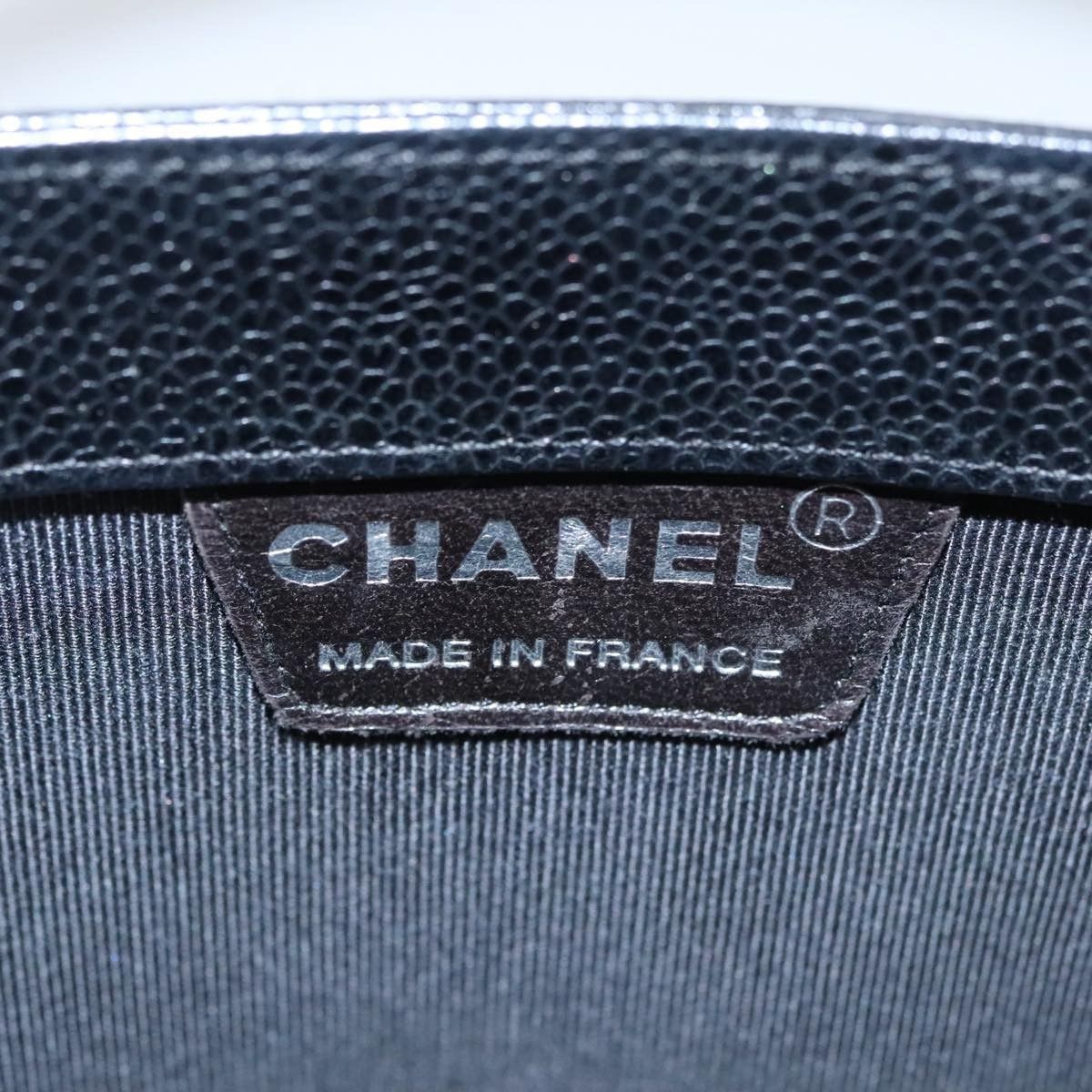 Chanel Chanel Vintage Metal Ring Tote Leather Size ONE SIZE - 6 Thumbnail