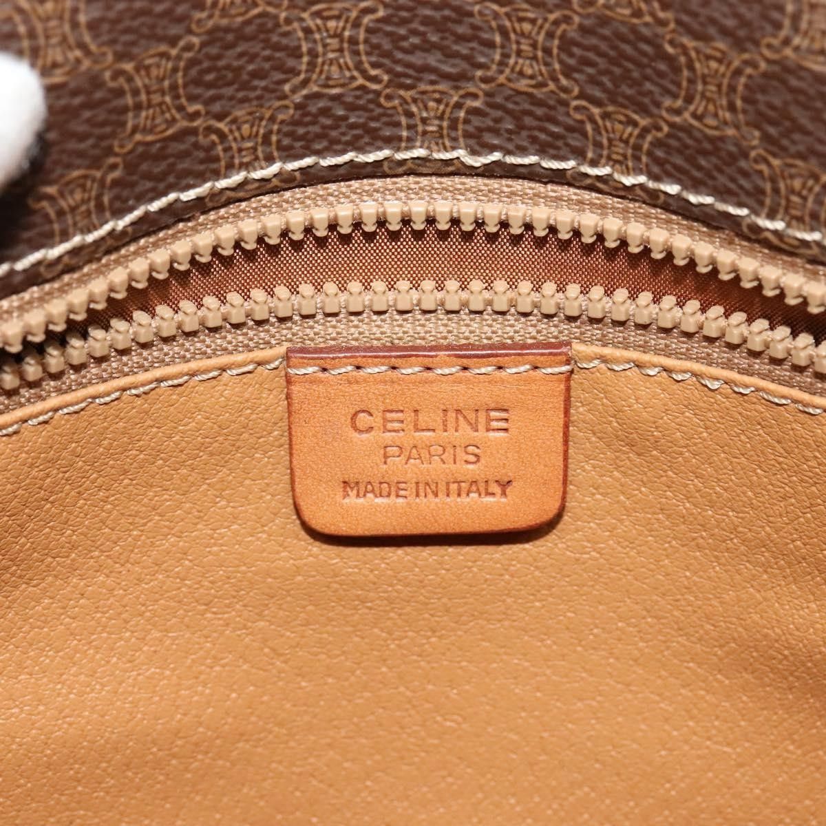 Celine Celine Vintage Macadam Shoulder Bag Canvas and Leather Size ONE SIZE - 6 Thumbnail