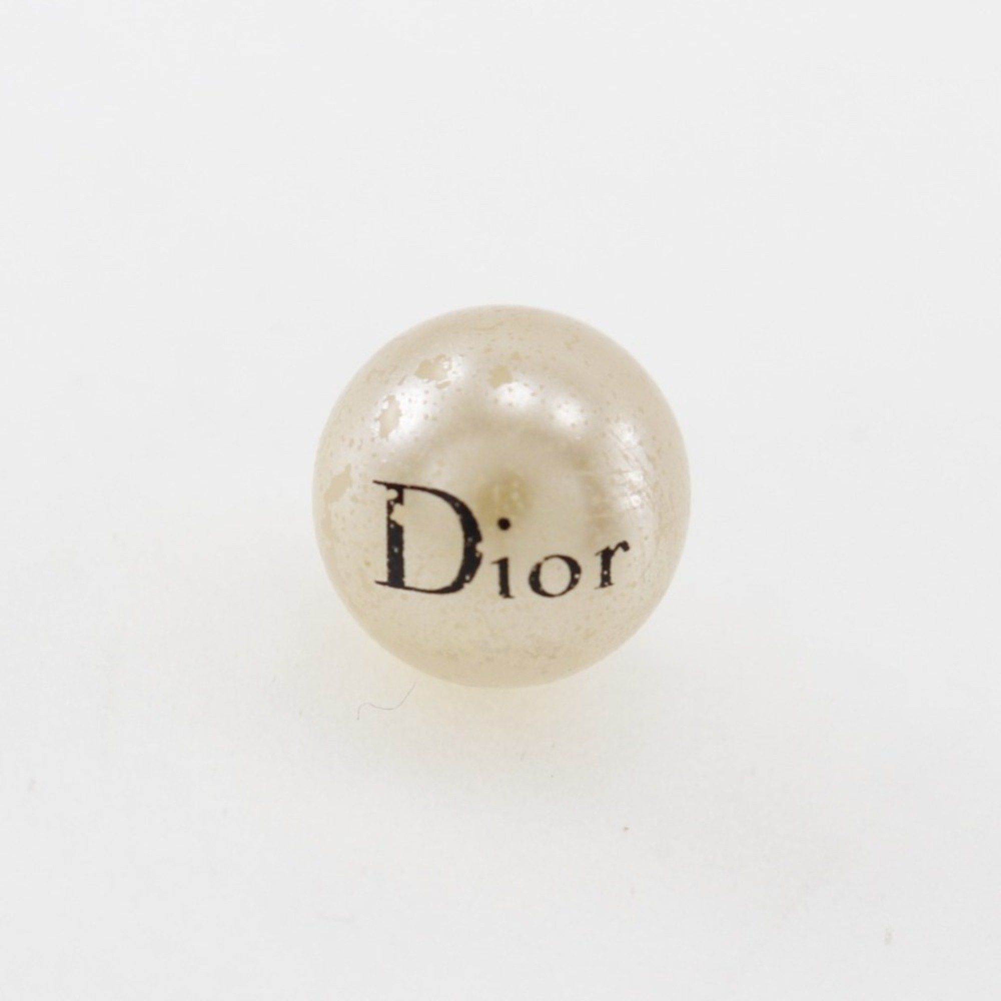 Dior Christian Dior Earrings, Pearl and Metal, Women's, Approx. 3g Size ONE SIZE - 6 Thumbnail