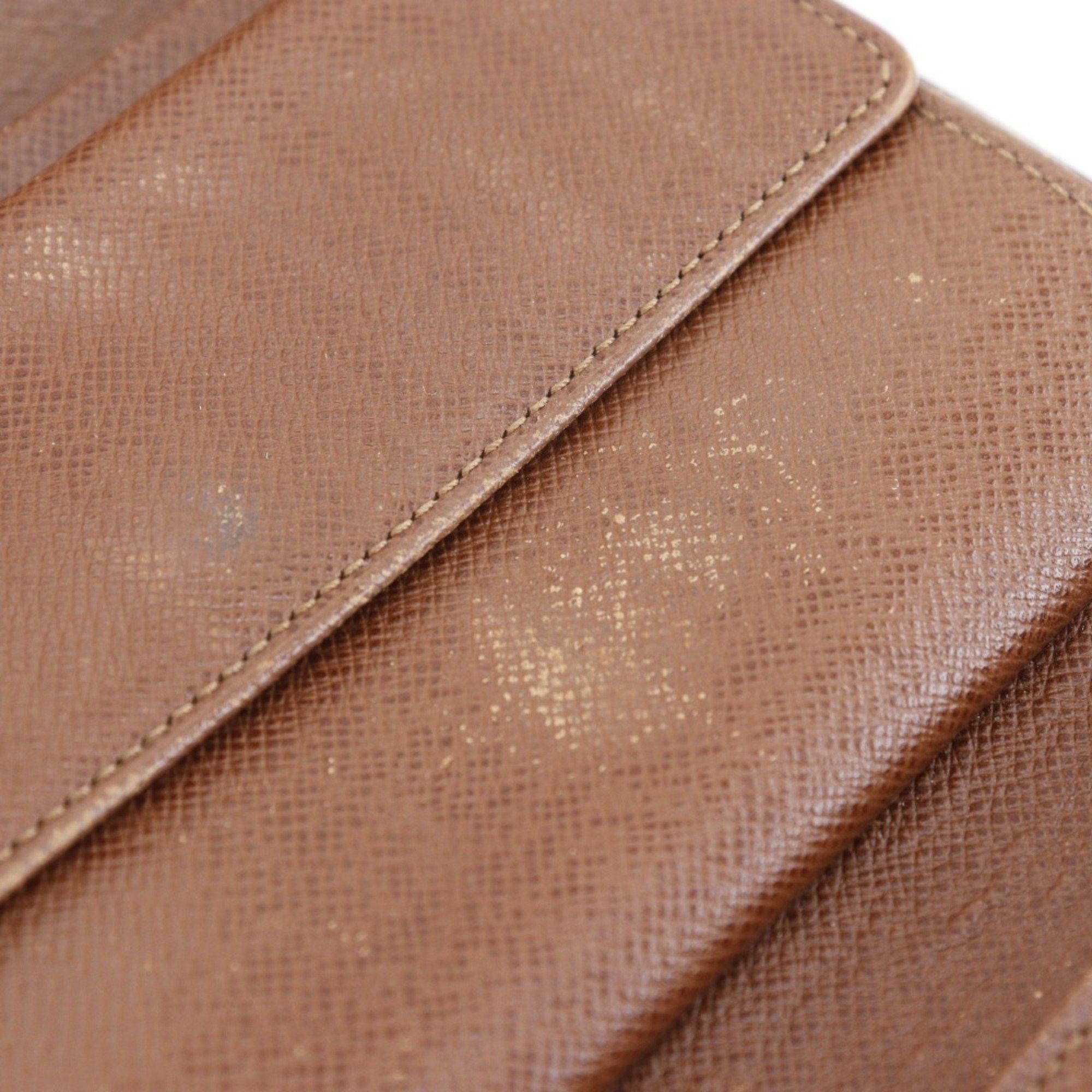 Louis Vuitton Louis Vuitton Porto Tresol Etui Papier Tri-fold Wallet M61202 Monogram Canvas Made in France 2000 Brown SP1000 Snap Buttons Papie Unisex Size ONE SIZE - 8 Thumbnail