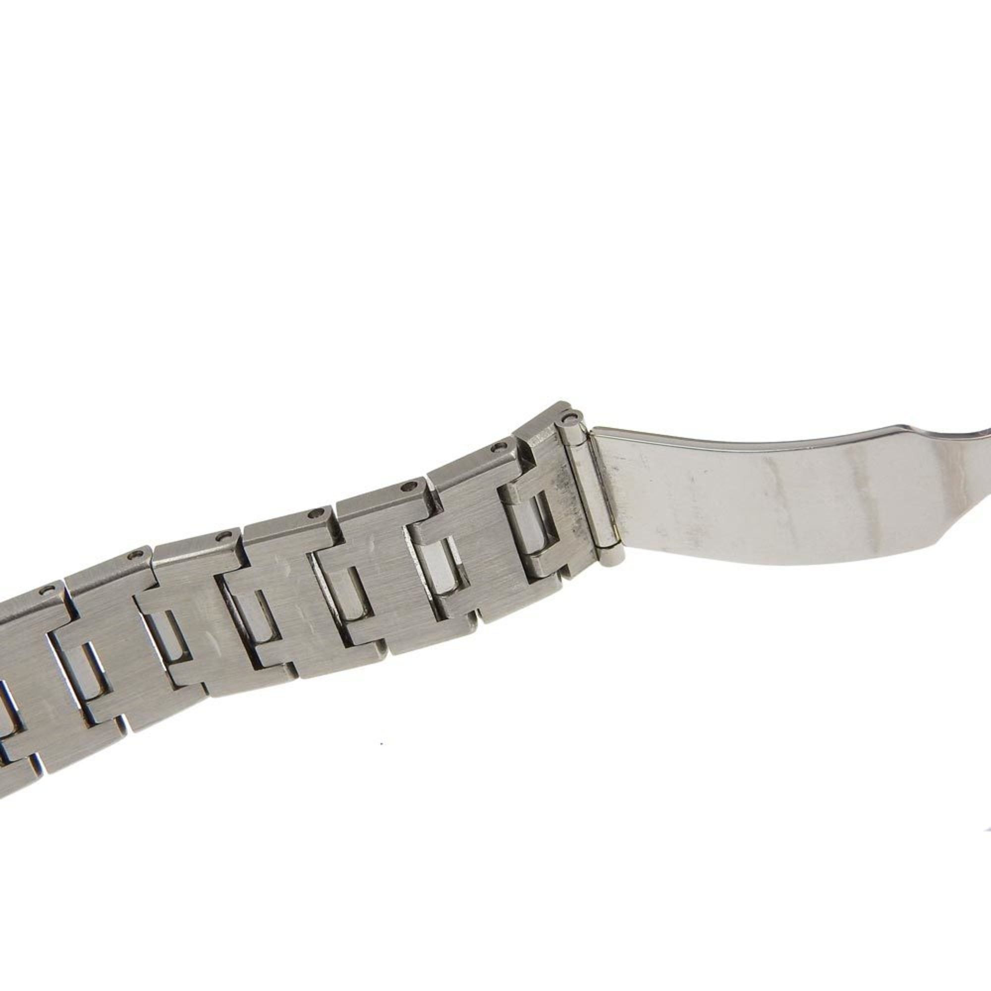 Bvlgari BVLGARI Quadrado SQ22SS Stainless Steel Watch with Quartz Movement, Analog Display, Black Dial, for Women Size ONE SIZE - 8 Thumbnail
