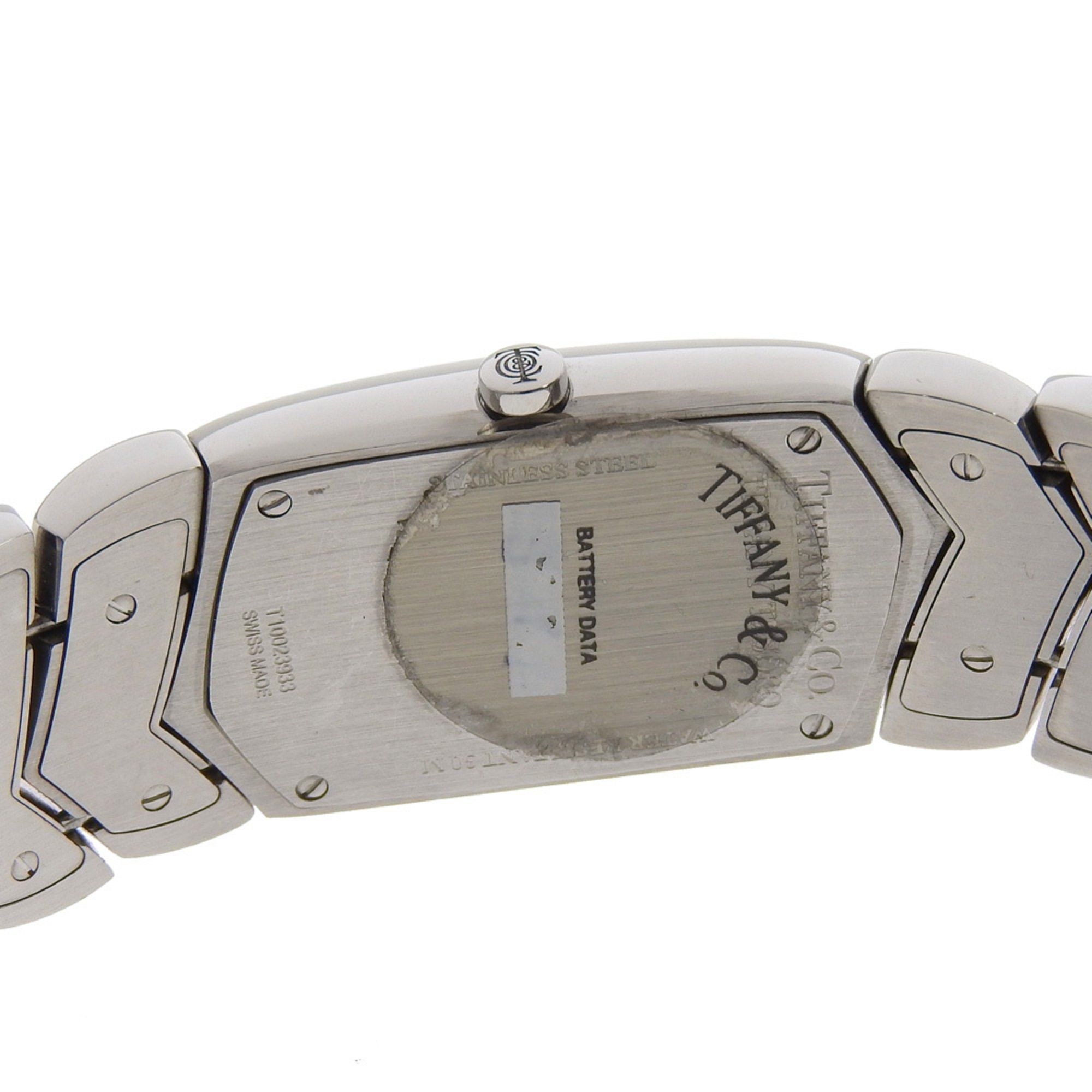 Tiffany & Co. Tiffany & Co. Women's Tisolo Watch Z6301.10, Stainless Steel Quartz Analog Display, Black Dial Size ONE SIZE - 6 Thumbnail