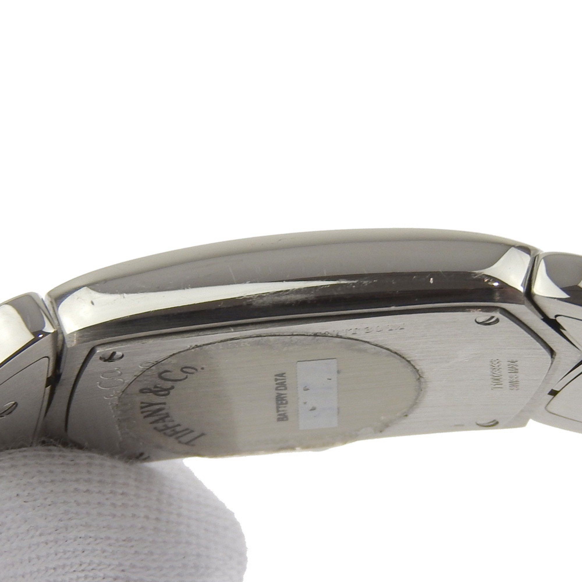 Tiffany & Co. Tiffany & Co. Women's Tisolo Watch Z6301.10, Stainless Steel Quartz Analog Display, Black Dial Size ONE SIZE - 7 Thumbnail