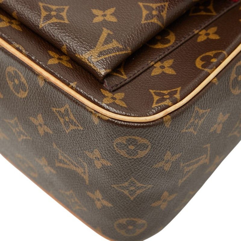 Louis Vuitton Louis Vuitton Monogram Excentric Cite Handbag M51161 Brown Leather Women's LOUIS VUITTON Size ONE SIZE - 4 Thumbnail