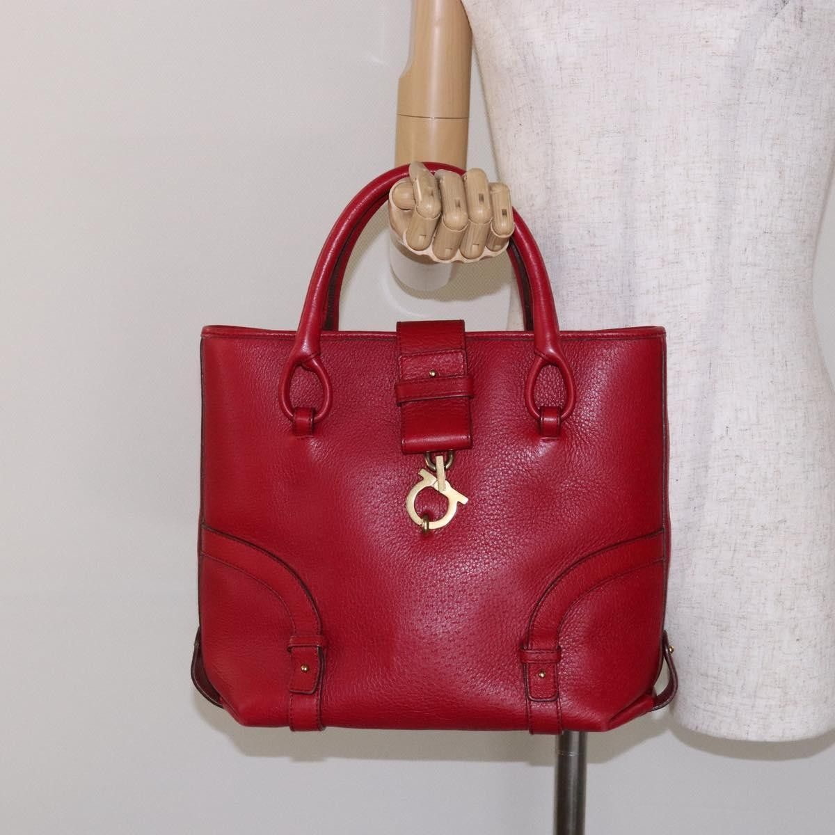Salvatore Ferragamo Salvatore Ferragamo Gancini Leather Size ONE SIZE - 13 Thumbnail