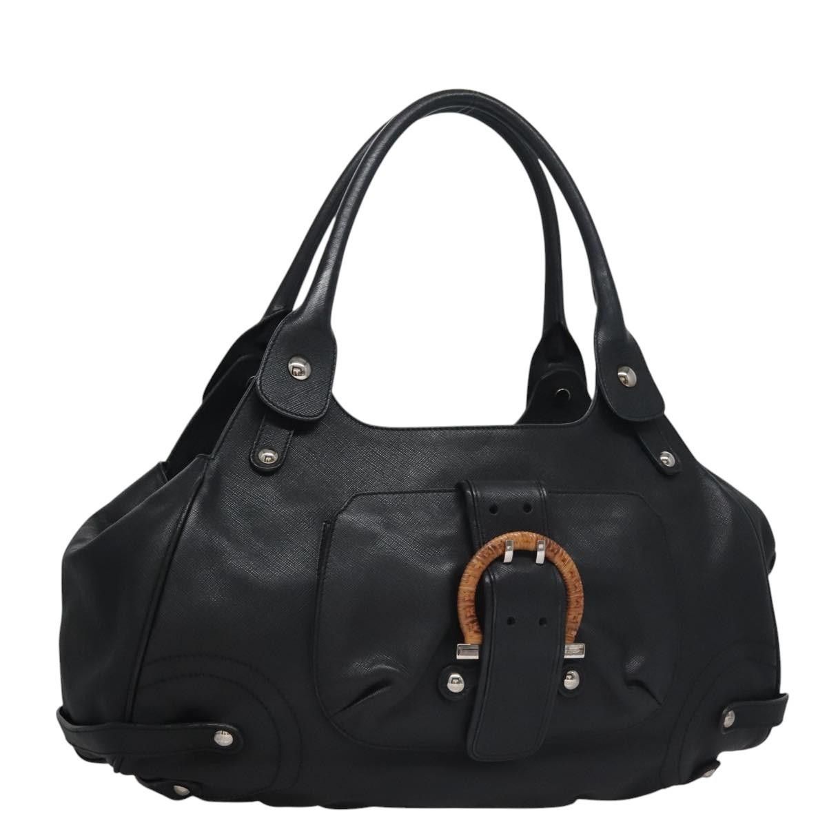 Salvatore Ferragamo Salvatore Ferragamo Gancini Shoulder Bag Leather Size ONE SIZE - 13 Thumbnail