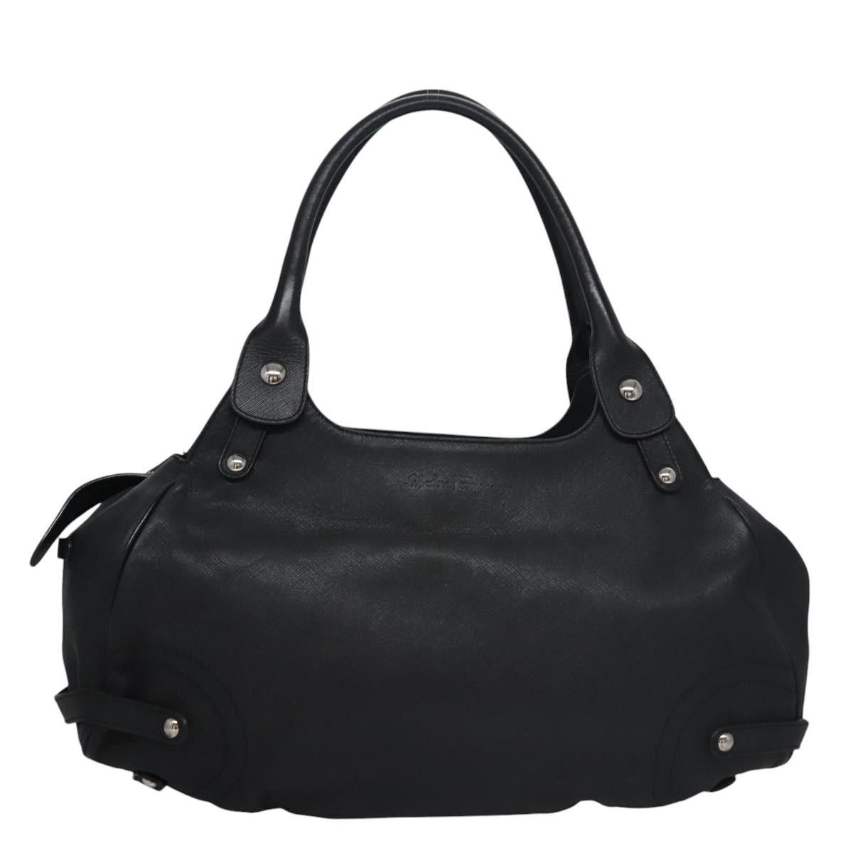 Salvatore Ferragamo Salvatore Ferragamo Gancini Shoulder Bag Leather Size ONE SIZE - 2 Thumbnail