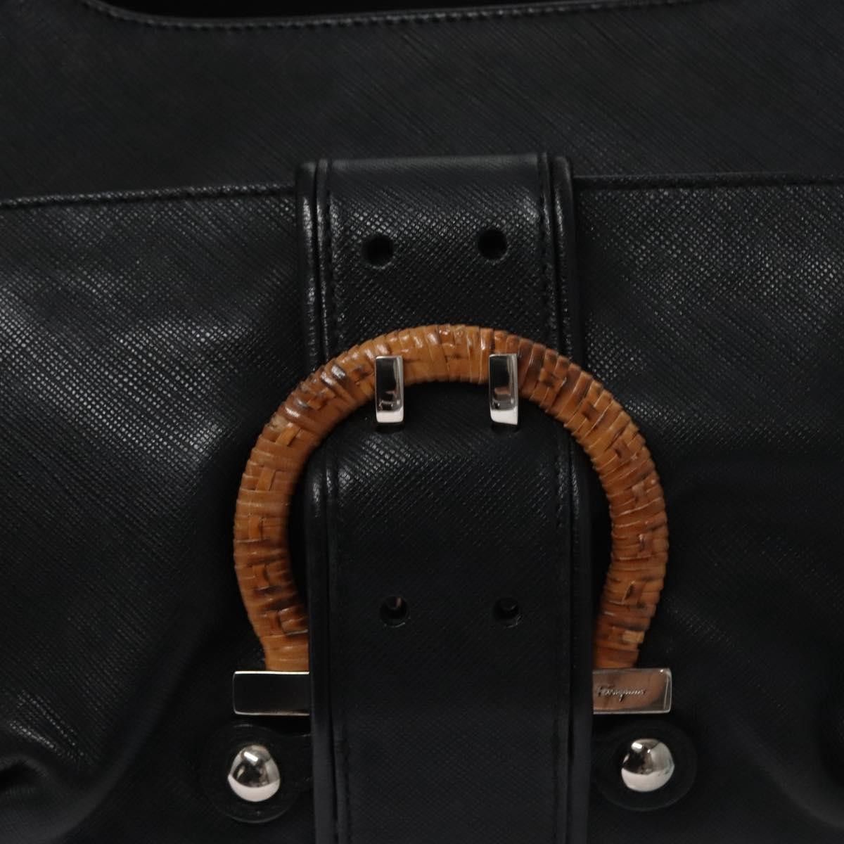 Salvatore Ferragamo Salvatore Ferragamo Gancini Shoulder Bag Leather Size ONE SIZE - 12 Thumbnail