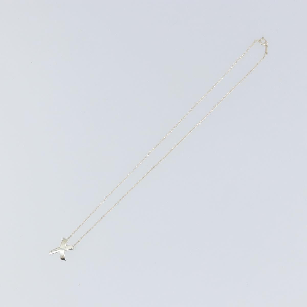 Tiffany & Co. Tiffany & Co. Paloma Picasso Graffiti X Pendant Necklace Silver Size ONE SIZE - 2 Thumbnail