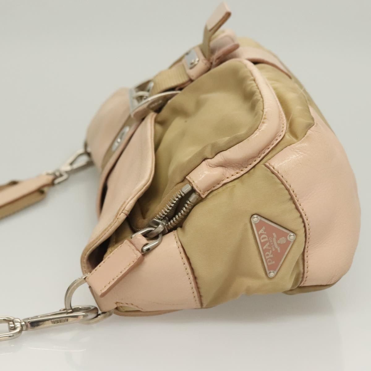 Prada Prada Vintage Flap Shoulder Bag Nylon Size ONE SIZE - 4 Thumbnail