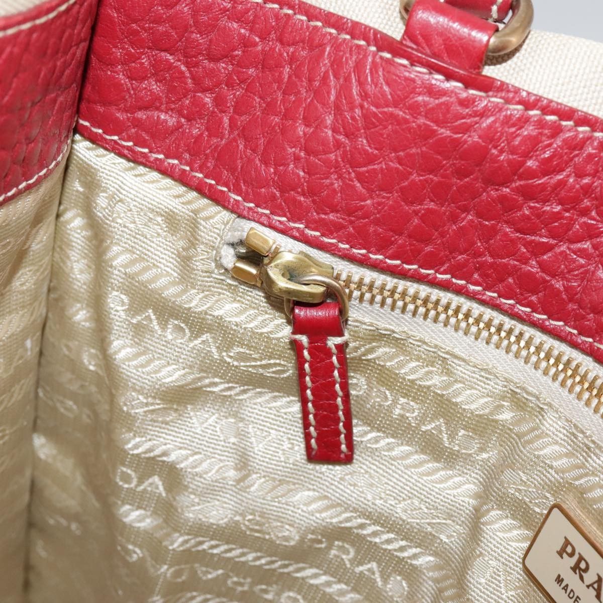 Prada Prada Vintage Tote Canvas Size ONE SIZE - 23 Thumbnail
