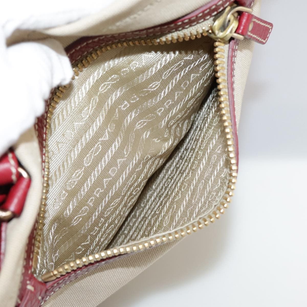 Prada Prada Vintage Tote Canvas Size ONE SIZE - 20 Thumbnail