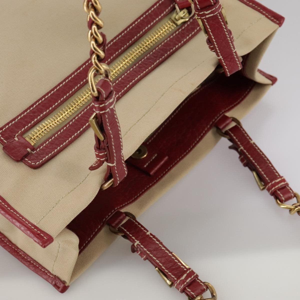 Prada Prada Vintage Tote Canvas Size ONE SIZE - 15 Thumbnail