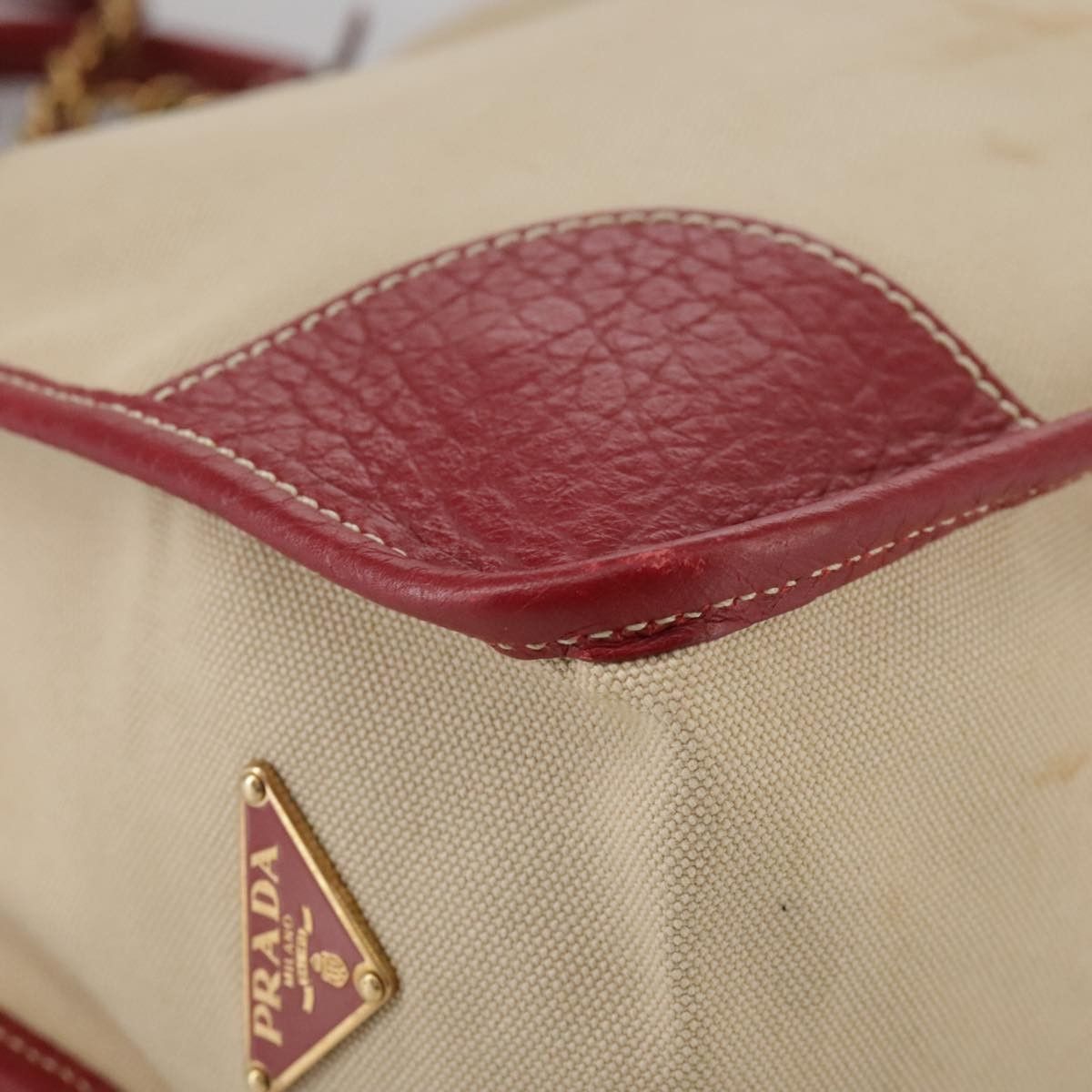 Prada Prada Vintage Tote Canvas Size ONE SIZE - 9 Thumbnail