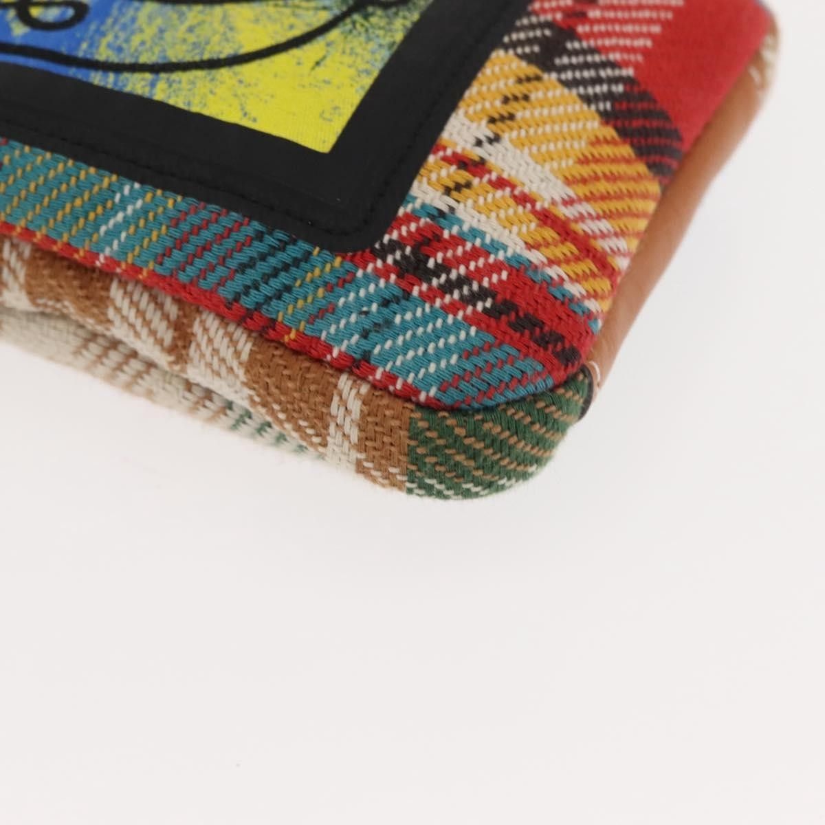 Loewe Loewe Eye/Loewe/Nature Zip Neck Pouch Canvas with Applique Size ONE SIZE - 9 Thumbnail