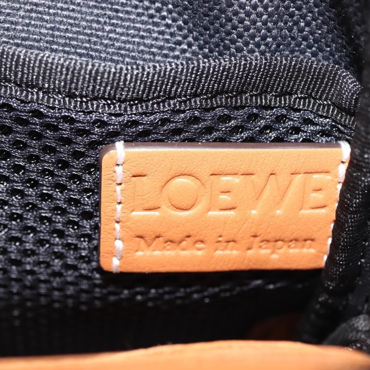 Loewe Loewe Eye/Loewe/Nature Zip Neck Pouch Canvas with Applique Size ONE SIZE - 20 Thumbnail