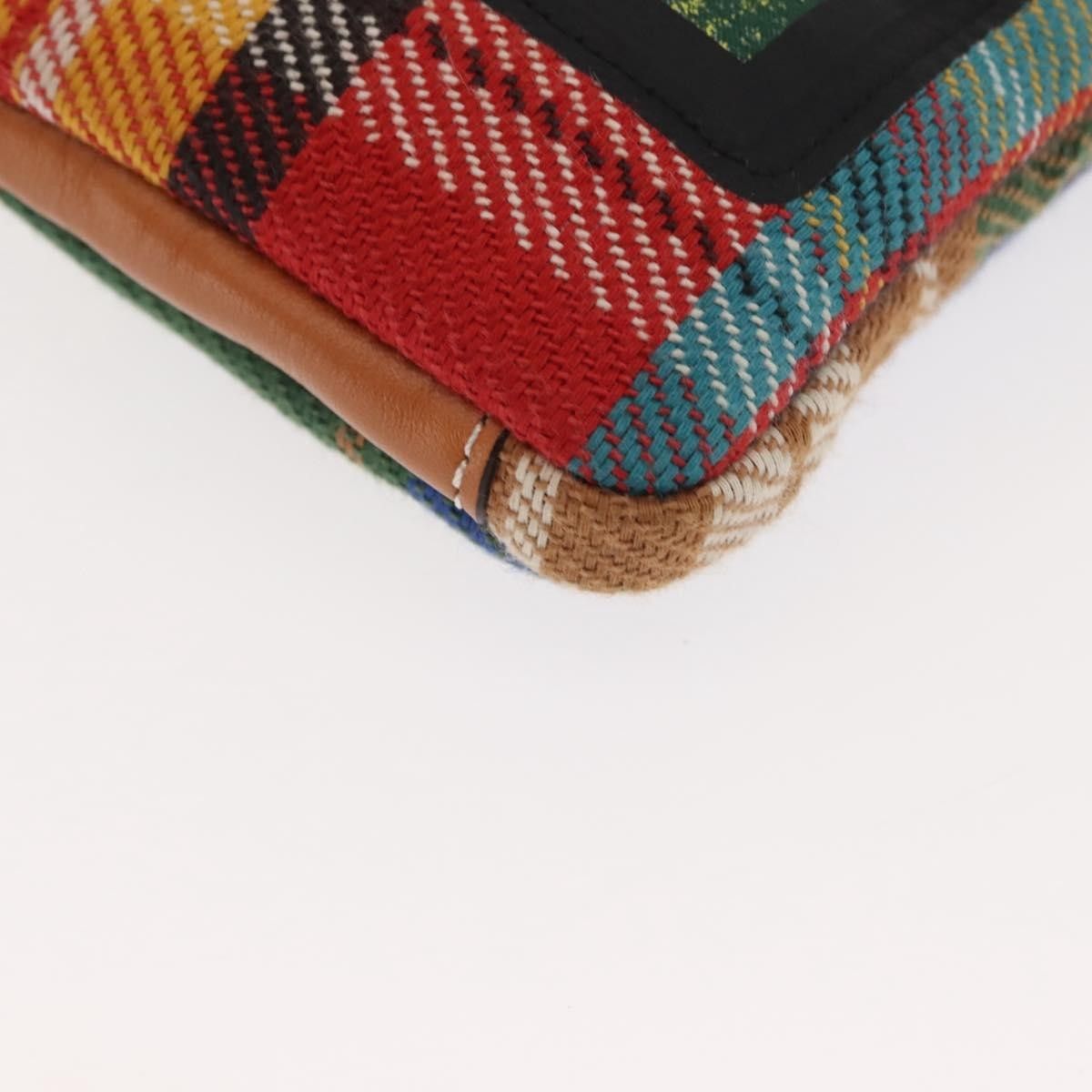 Loewe Loewe Eye/Loewe/Nature Zip Neck Pouch Canvas with Applique Size ONE SIZE - 8 Thumbnail