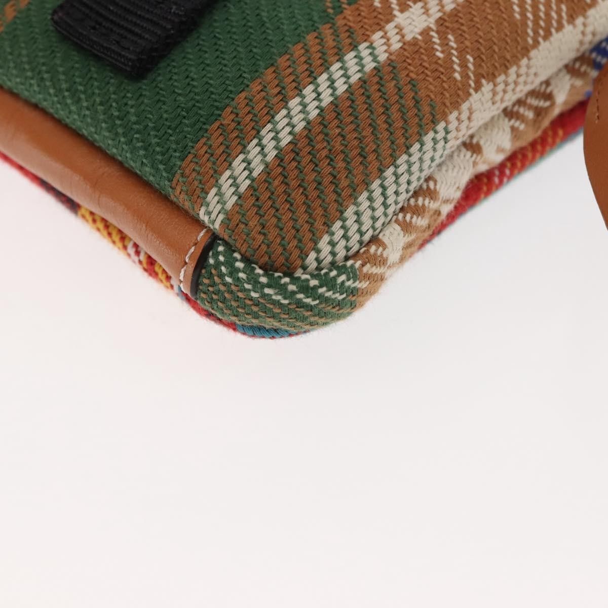 Loewe Loewe Eye/Loewe/Nature Zip Neck Pouch Canvas with Applique Size ONE SIZE - 11 Thumbnail