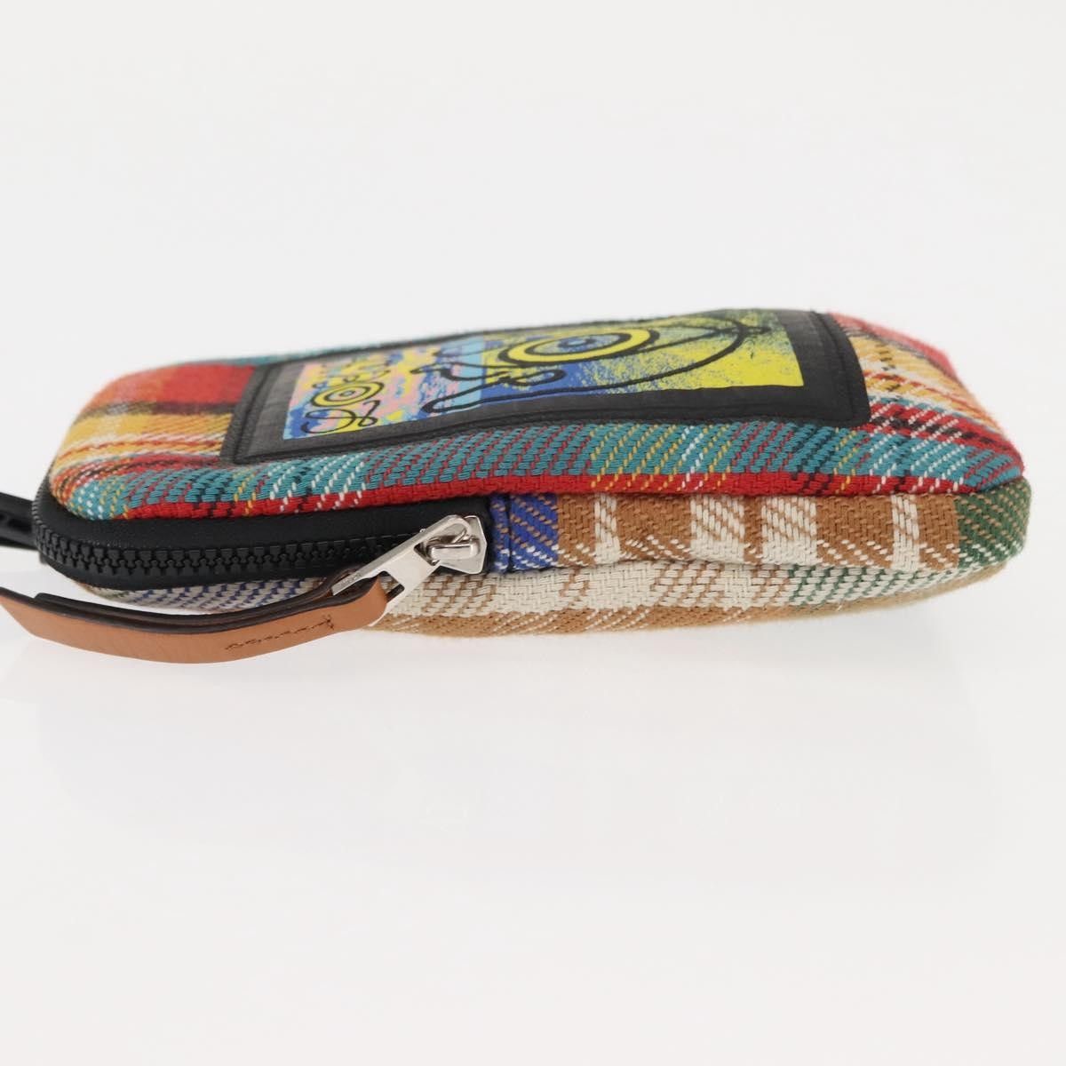 Loewe Loewe Eye/Loewe/Nature Zip Neck Pouch Canvas with Applique Size ONE SIZE - 4 Thumbnail