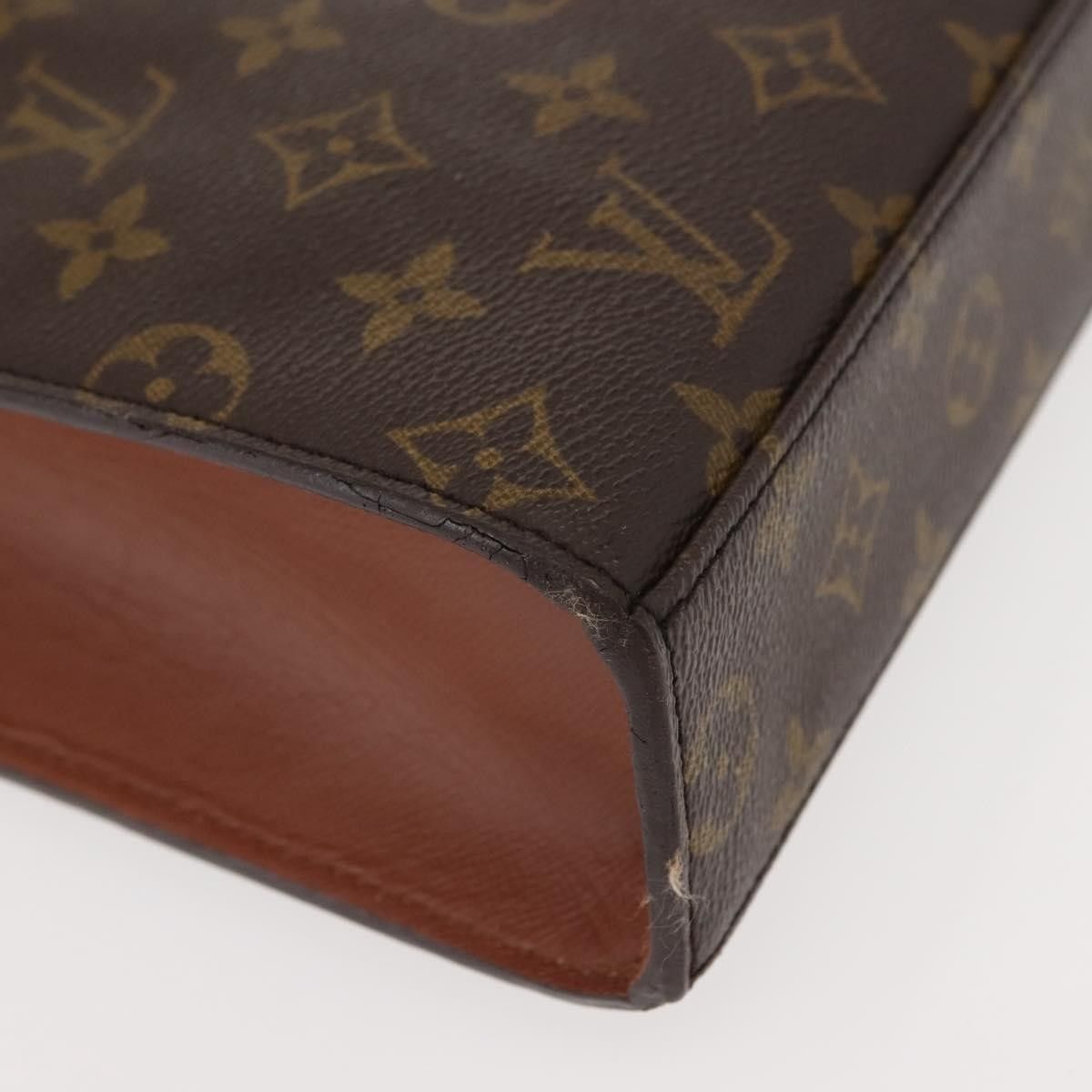 Louis Vuitton Louis Vuitton Malesherbes Handbag Monogram Canvas Size ONE SIZE - 9 Thumbnail