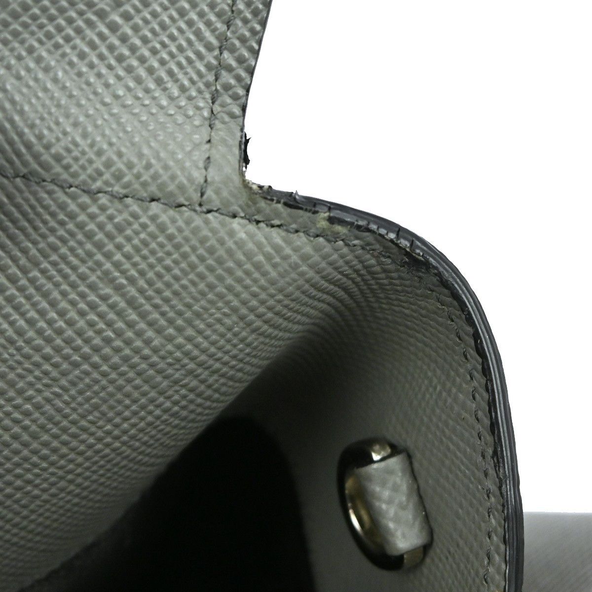 Prada Prada Turnlock Cuir Twin Tote Saffiano Leather Size ONE SIZE - 7 Thumbnail