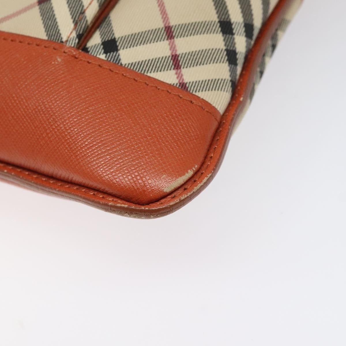Burberry Burberry Front Pocket Messenger Bag Check Embossed Leather Size ONE SIZE - 9 Thumbnail