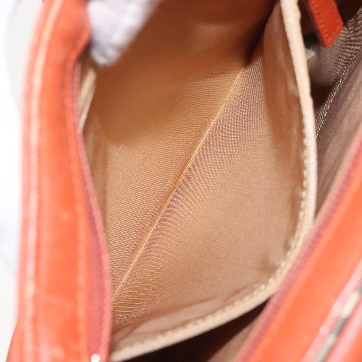 Burberry Burberry Front Pocket Messenger Bag Check Embossed Leather Size ONE SIZE - 18 Thumbnail