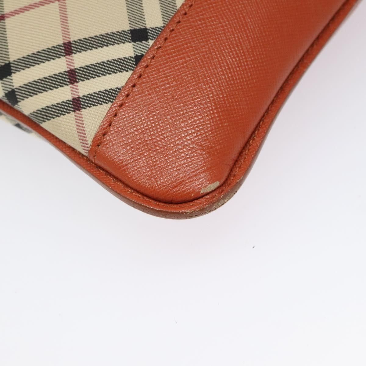 Burberry Burberry Front Pocket Messenger Bag Check Embossed Leather Size ONE SIZE - 10 Thumbnail