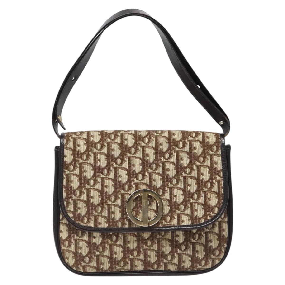 Dior Christian Dior Vintage CD Flap Shoulder Bag Canvas Size ONE SIZE - 16 Thumbnail