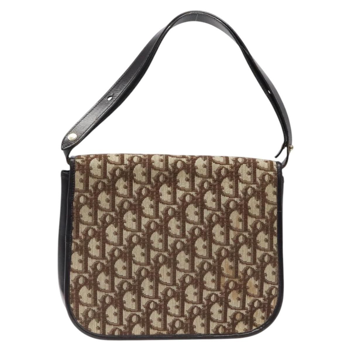 Dior Christian Dior Vintage CD Flap Shoulder Bag Canvas Size ONE SIZE - 2 Thumbnail
