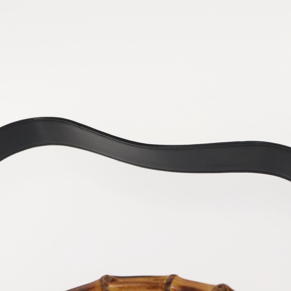 Gucci Gucci Vintage Bamboo Handle Nylon Size ONE SIZE - 19 Thumbnail