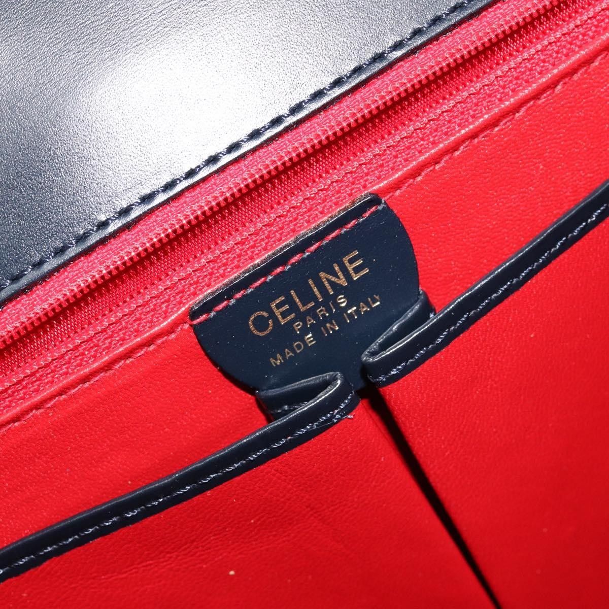 Celine Celine Circle Logo Handbag Leather Size ONE SIZE - 6 Thumbnail