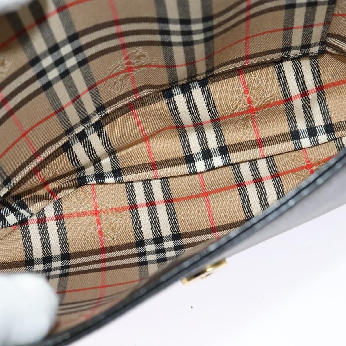 Burberry Burberry Flap Shoulder Bag Leather Size ONE SIZE - 20 Thumbnail