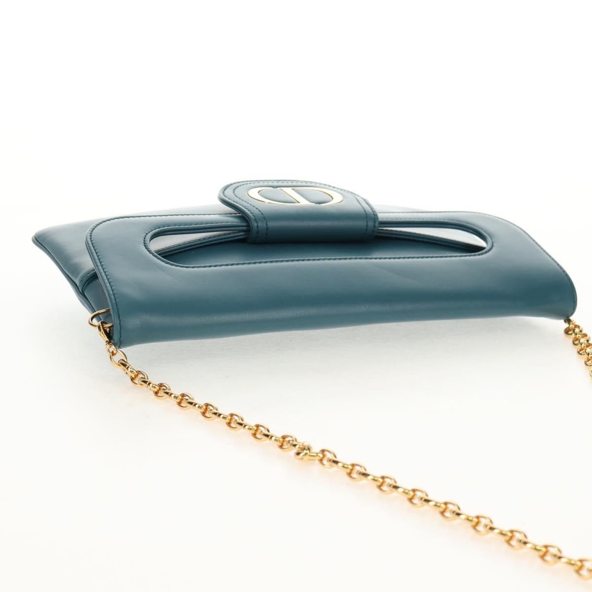Dior Christian Dior DiorDouble Chain Bag Leather Size ONE SIZE - 21 Thumbnail