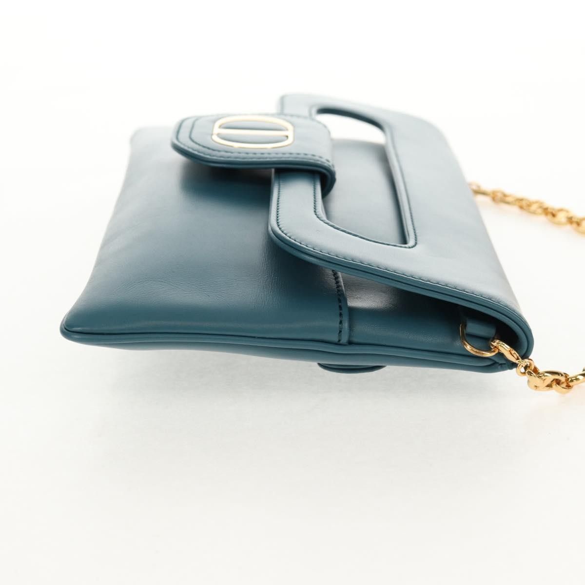 Dior Christian Dior DiorDouble Chain Bag Leather Size ONE SIZE - 4 Thumbnail