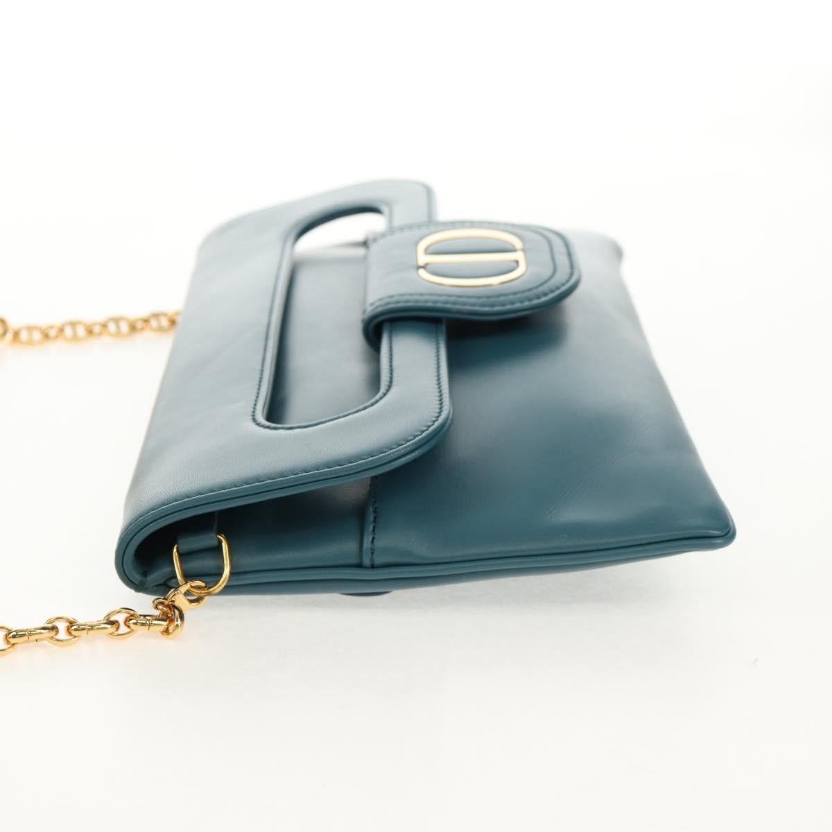 Dior Christian Dior DiorDouble Chain Bag Leather Size ONE SIZE - 3 Thumbnail