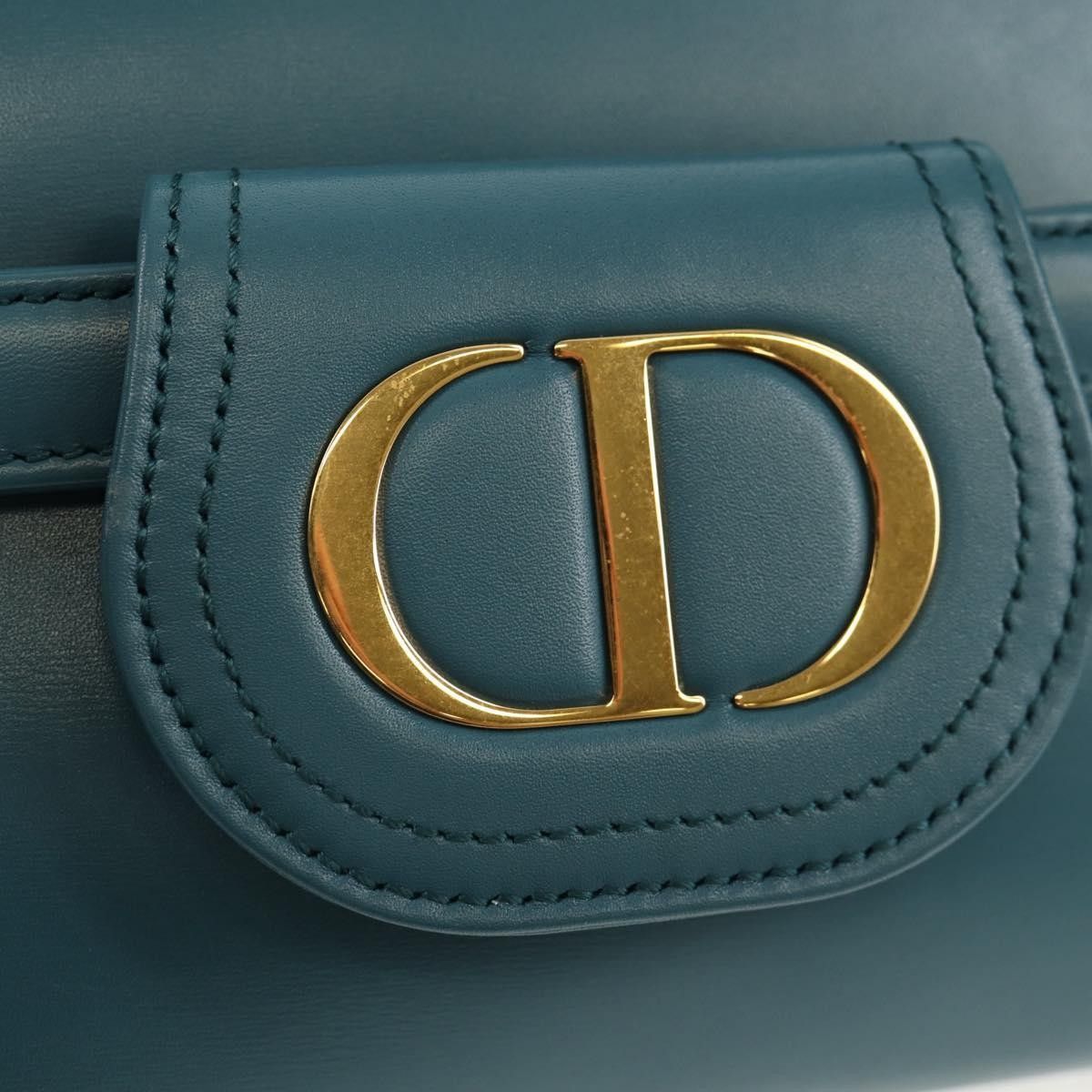 Dior Christian Dior DiorDouble Chain Bag Leather Size ONE SIZE - 14 Thumbnail