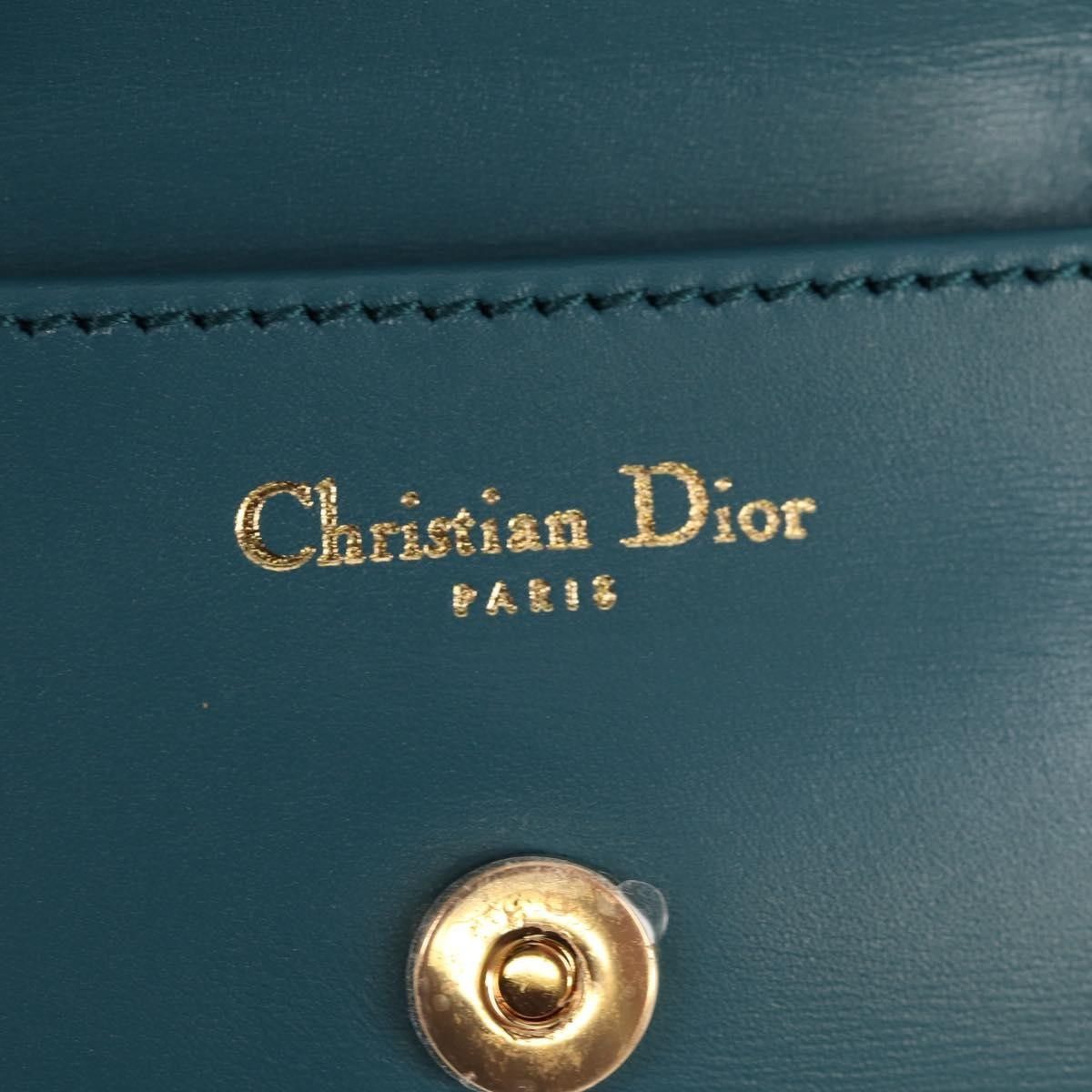 Dior Christian Dior DiorDouble Chain Bag Leather Size ONE SIZE - 6 Thumbnail