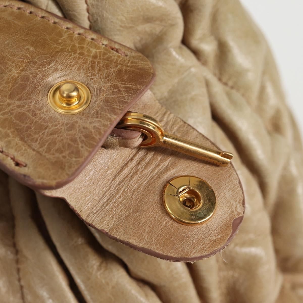 Miu Miu Miu Miu Coffer Convertible Satchel Leather Size ONE SIZE - 13 Thumbnail