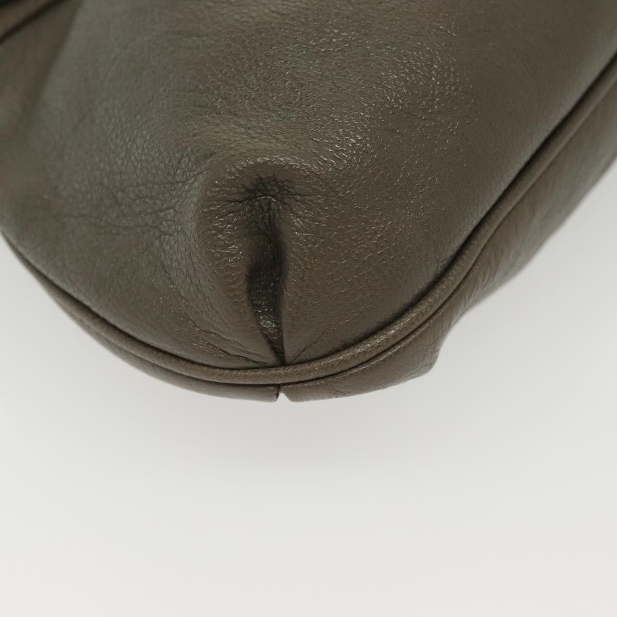 Salvatore Ferragamo Salvatore Ferragamo Gancini Shoulder Bag Leather Size ONE SIZE - 9 Thumbnail