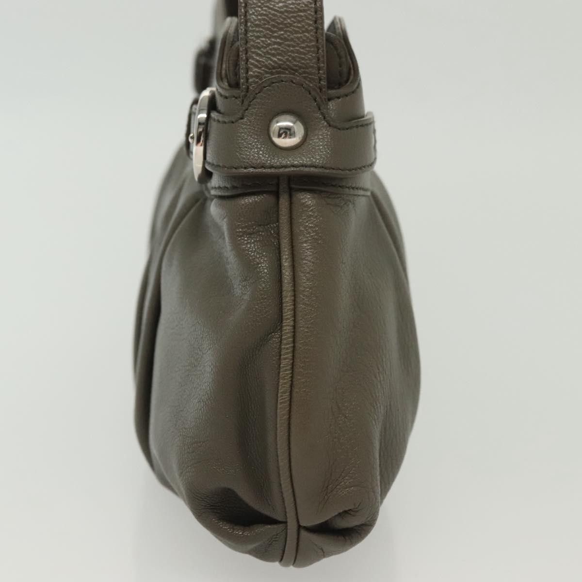 Salvatore Ferragamo Salvatore Ferragamo Gancini Shoulder Bag Leather Size ONE SIZE - 3 Thumbnail