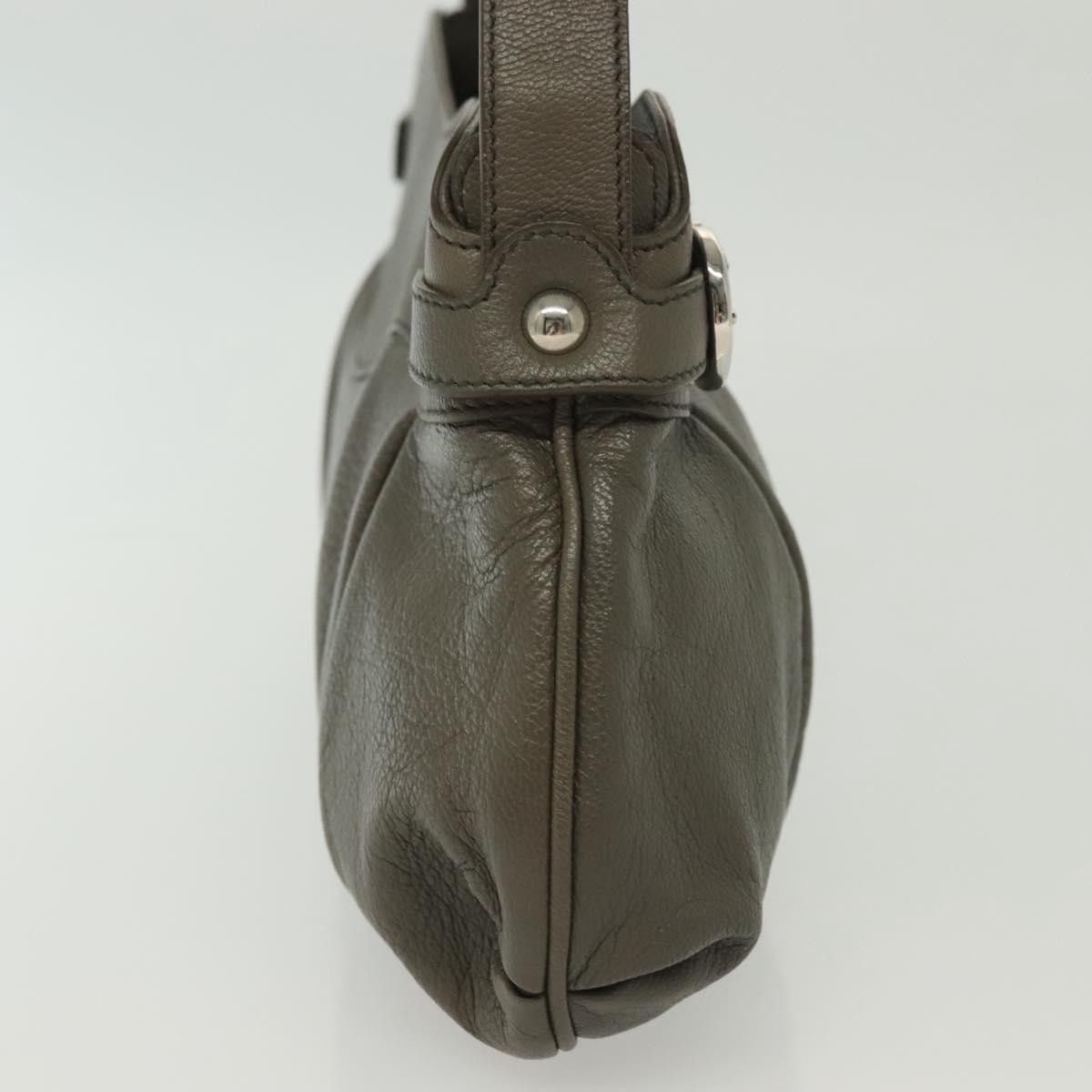 Salvatore Ferragamo Salvatore Ferragamo Gancini Shoulder Bag Leather Size ONE SIZE - 4 Thumbnail